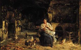 Pablo Salinas - Feeding the baby