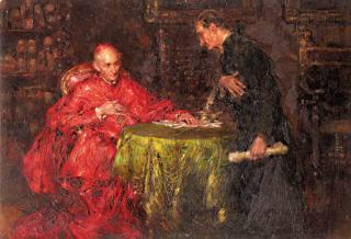 Pablo Salinas - Interno con cardinale