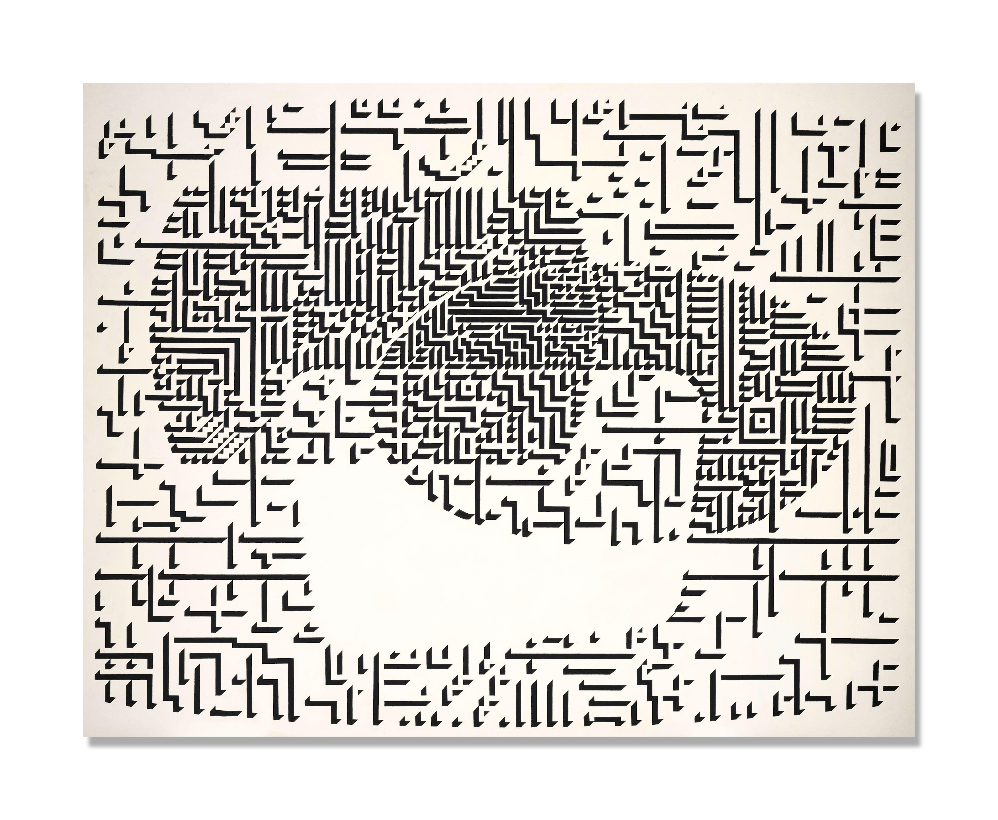 Pablo Siquier - Untitled (9706)