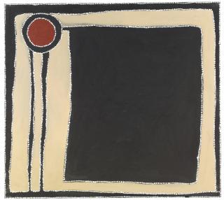 Paddy Nyunkuny Bedford - Police Rock Hole (2002)