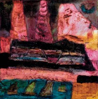 Padraig Macmiadhachain, R.W.A. - Tents and Jebels, Wadi Rumm, Jordan