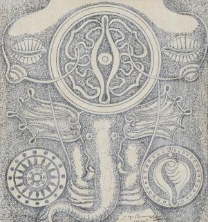 Pakhal Tirumal Reddy - Untitled (Ganesha)