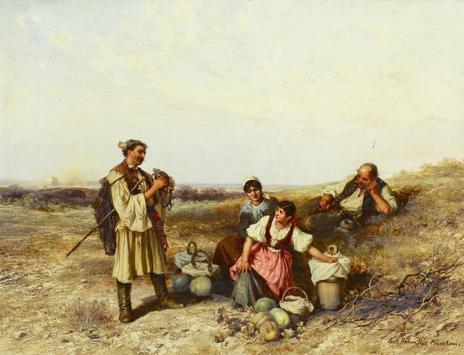 Pál Böhm - In der Puszta