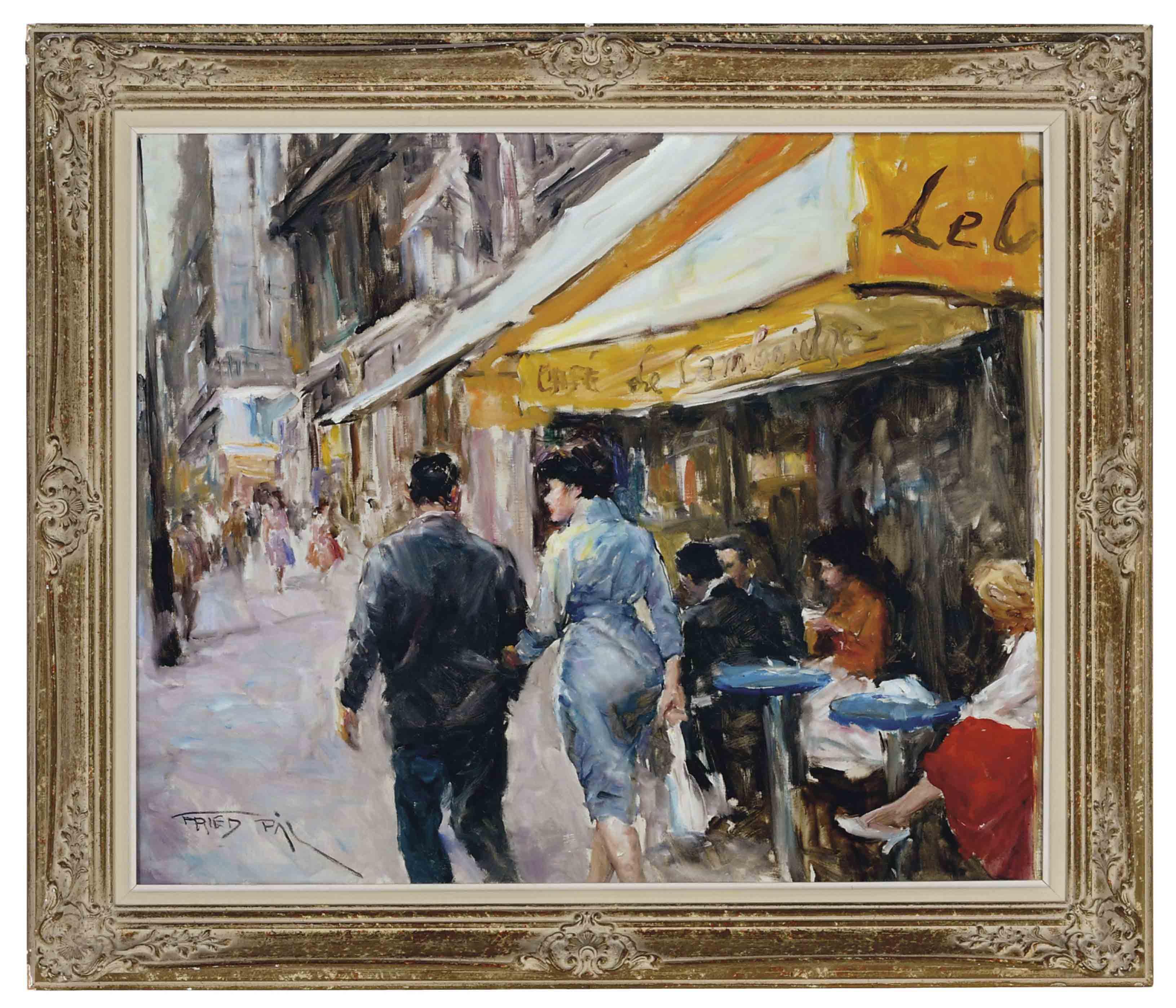 Pal Fried - Strolling Down A Parisian Street