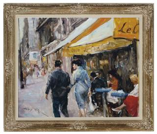 Pal Fried - Strolling Down A Parisian Street