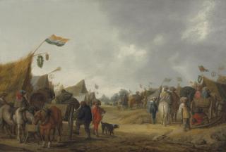 Palamedes Palamedesz. I - A Military Encampment