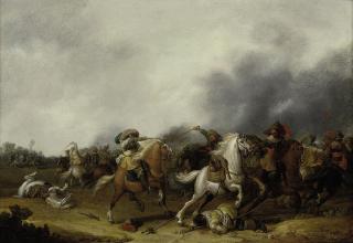 Palamedes Palamedesz. - A cavalry skirmish