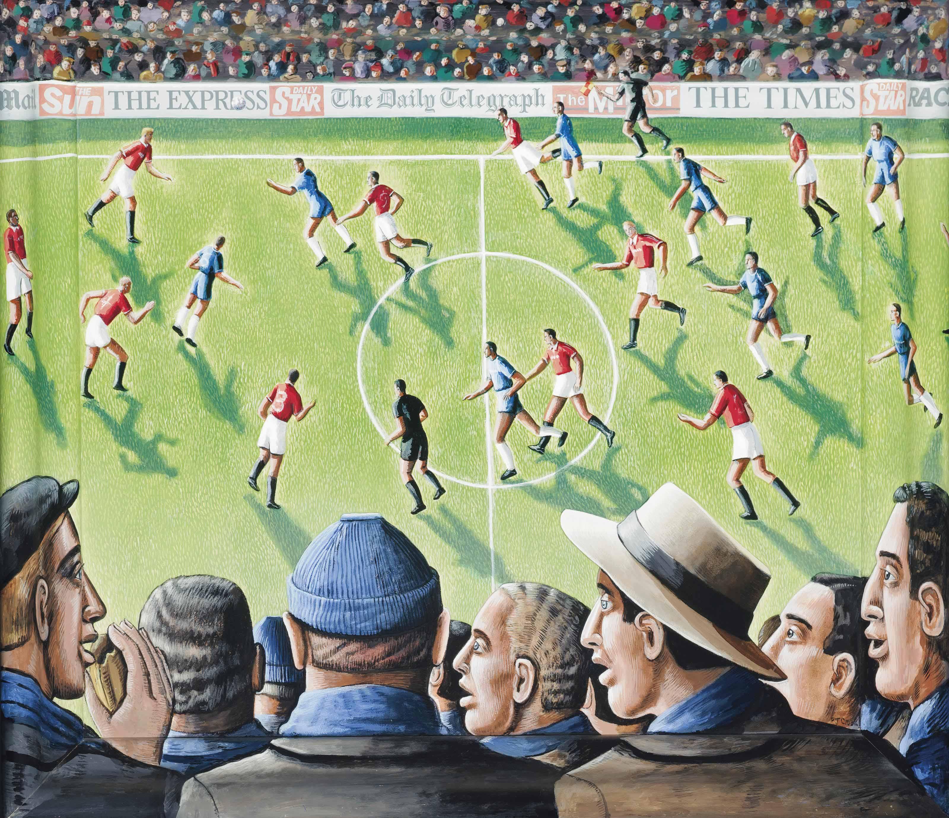 Pamela J. Crook - The Big Match (Chelsea Vs. Manchester United)