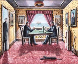 Pamela J. Crook - The Card Players