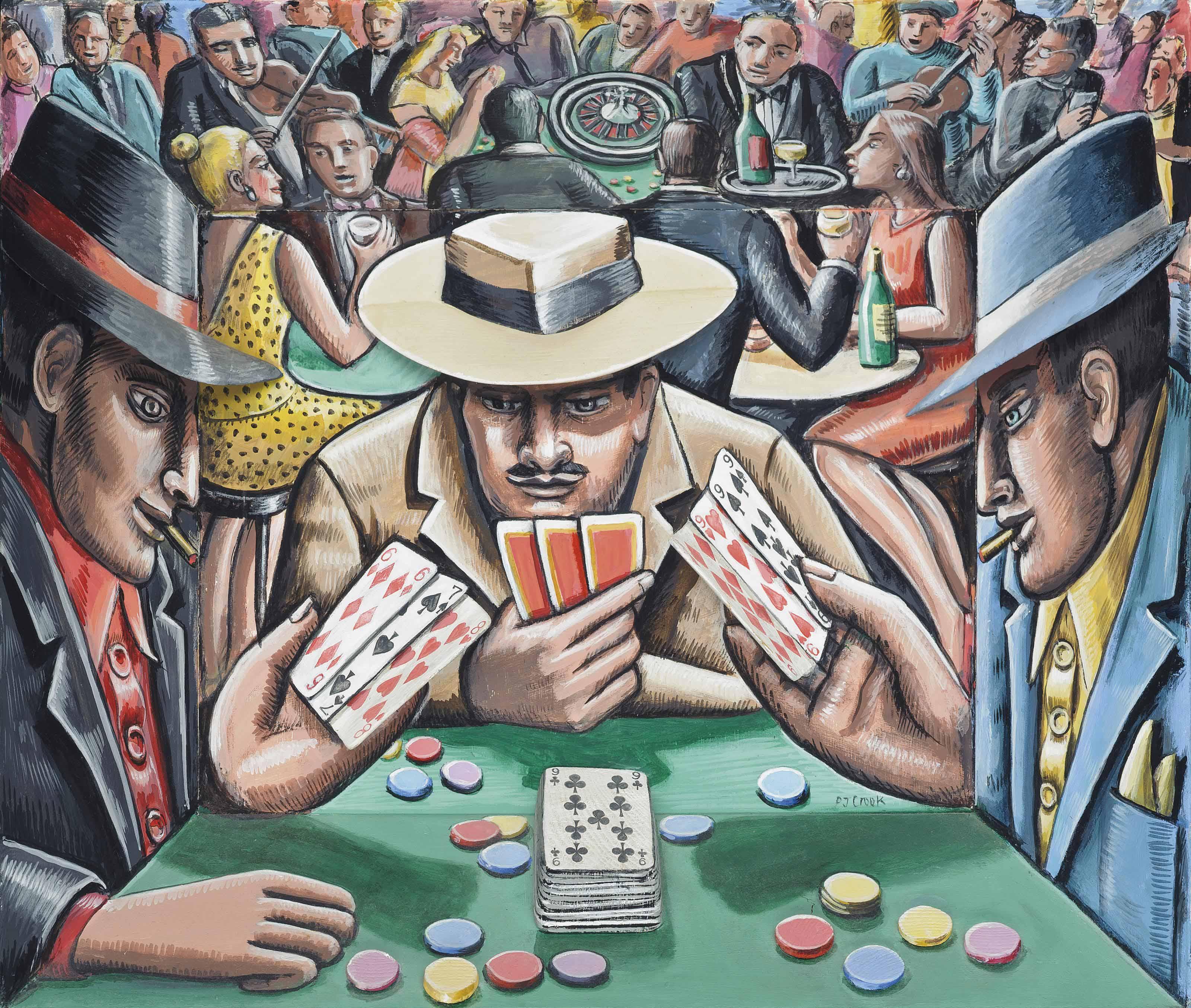 Pamela J. Crook - Three Card Brag