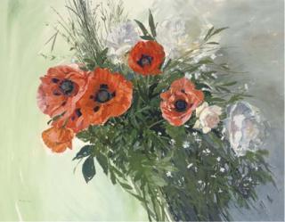 Pamela Kay - Poppies And Roses
