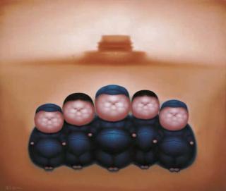Pan Dehai - Chubby Series: Tiananmen
