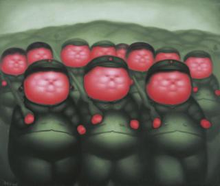 Pan Dehai - Holding Gun