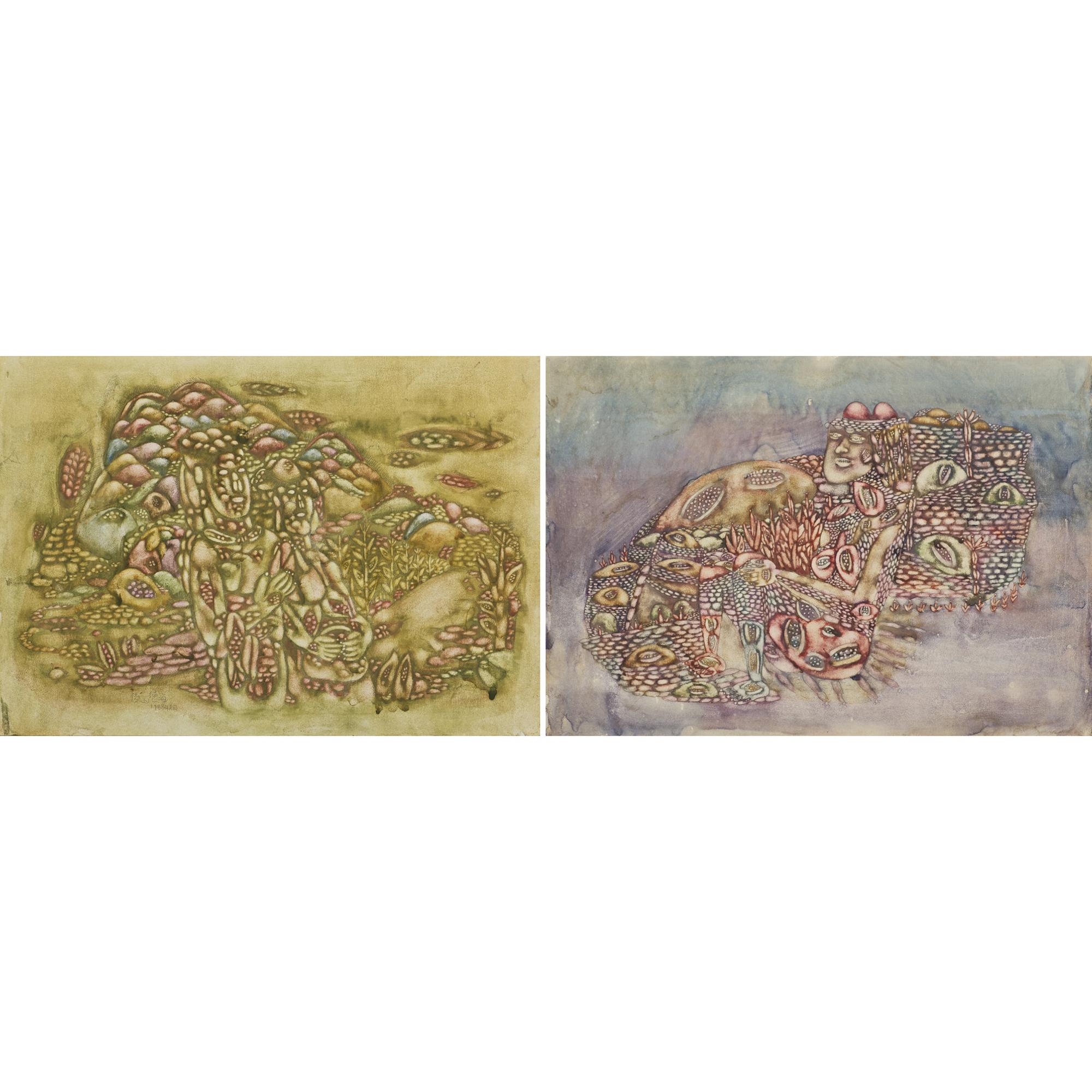 Pan Dehai - Mountain; Kuming (2 Works)