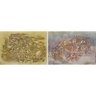 Pan Dehai - Mountain; Kuming (2 Works)