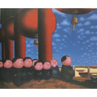 Pan Dehai - Pimples Series - Tiananmen