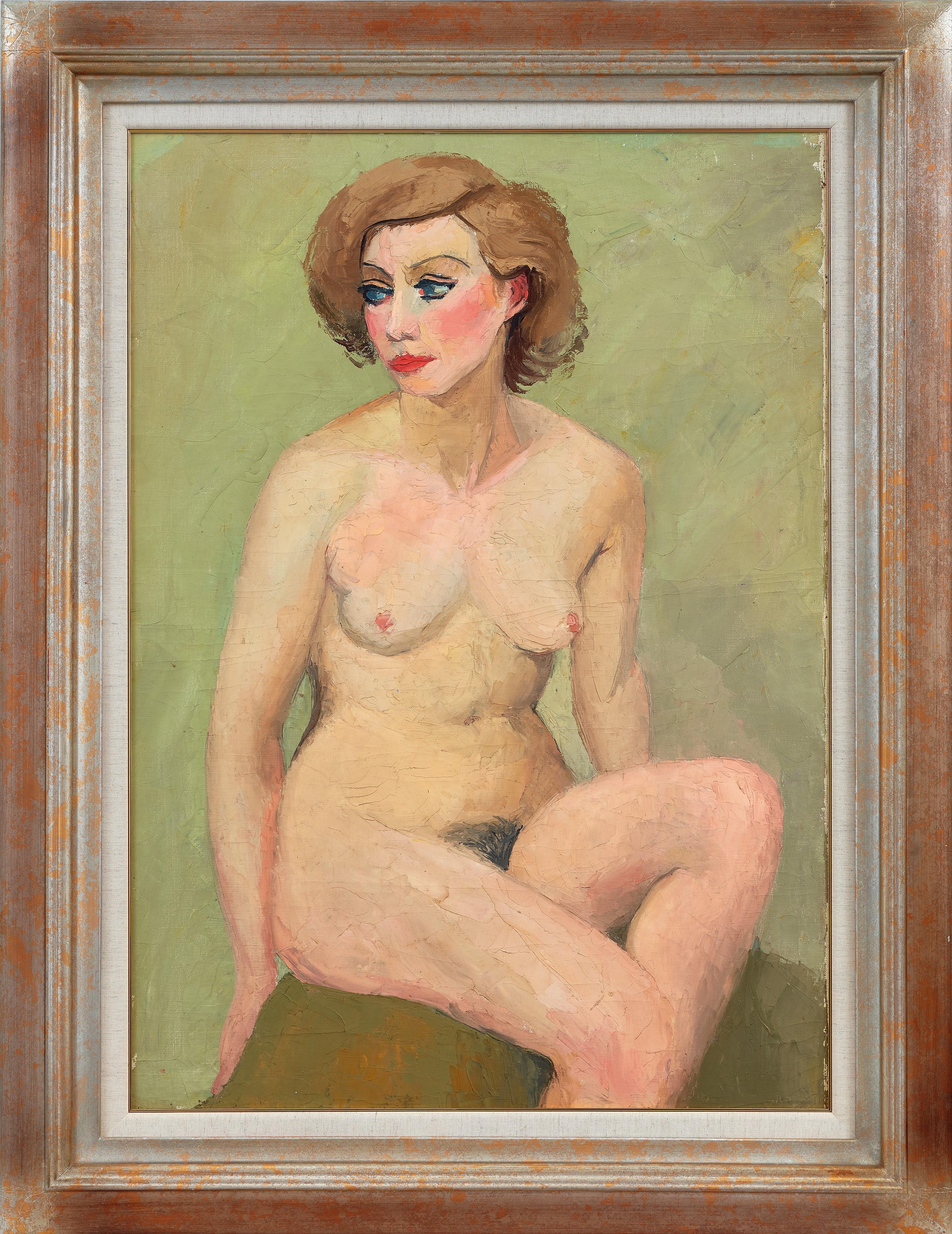 Pan Yuliang - Nude Beauty(Painted In Approximately 1940S)