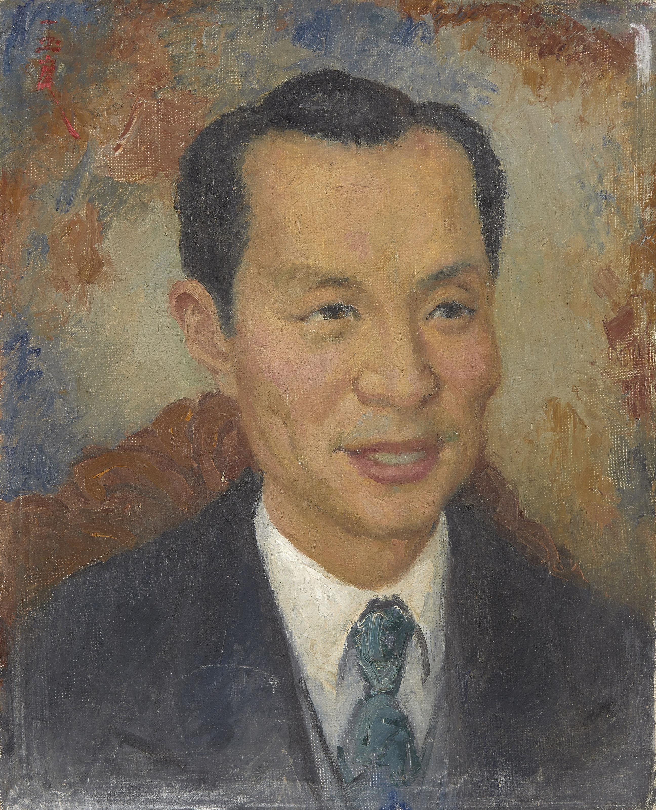 Pan Yuliang - Portrait of Mr. Sun