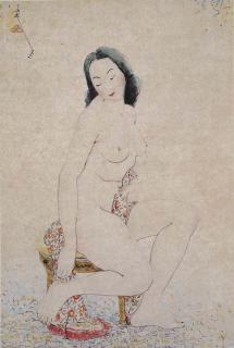 Pan Yuliang - Posing