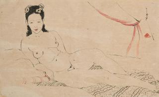 Pan Yuliang - Reclining Nude