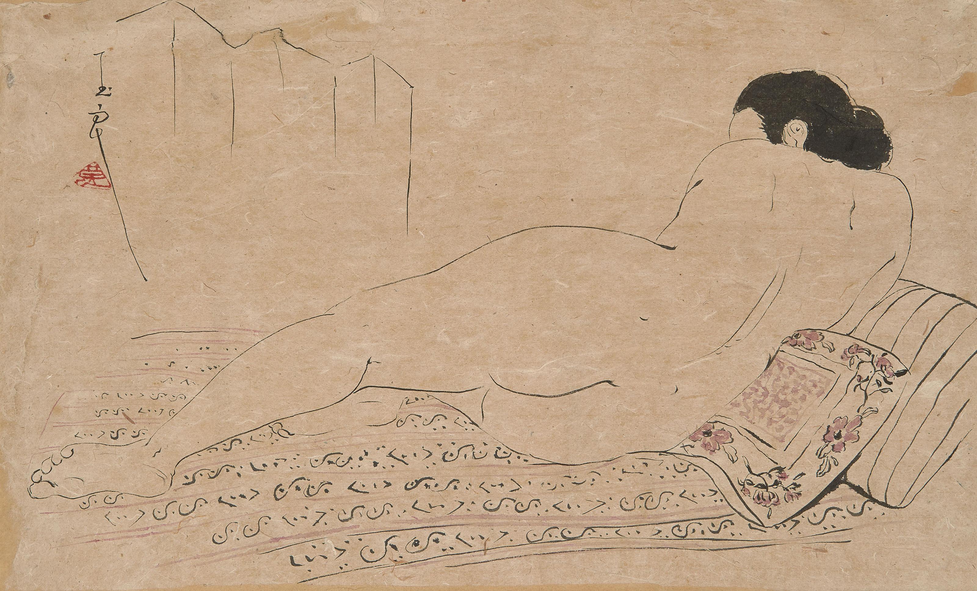 Pan Yuliang - The Back Of A Nude