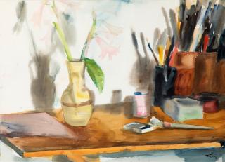 Panagiotis Tetsis - La table d\'artiste