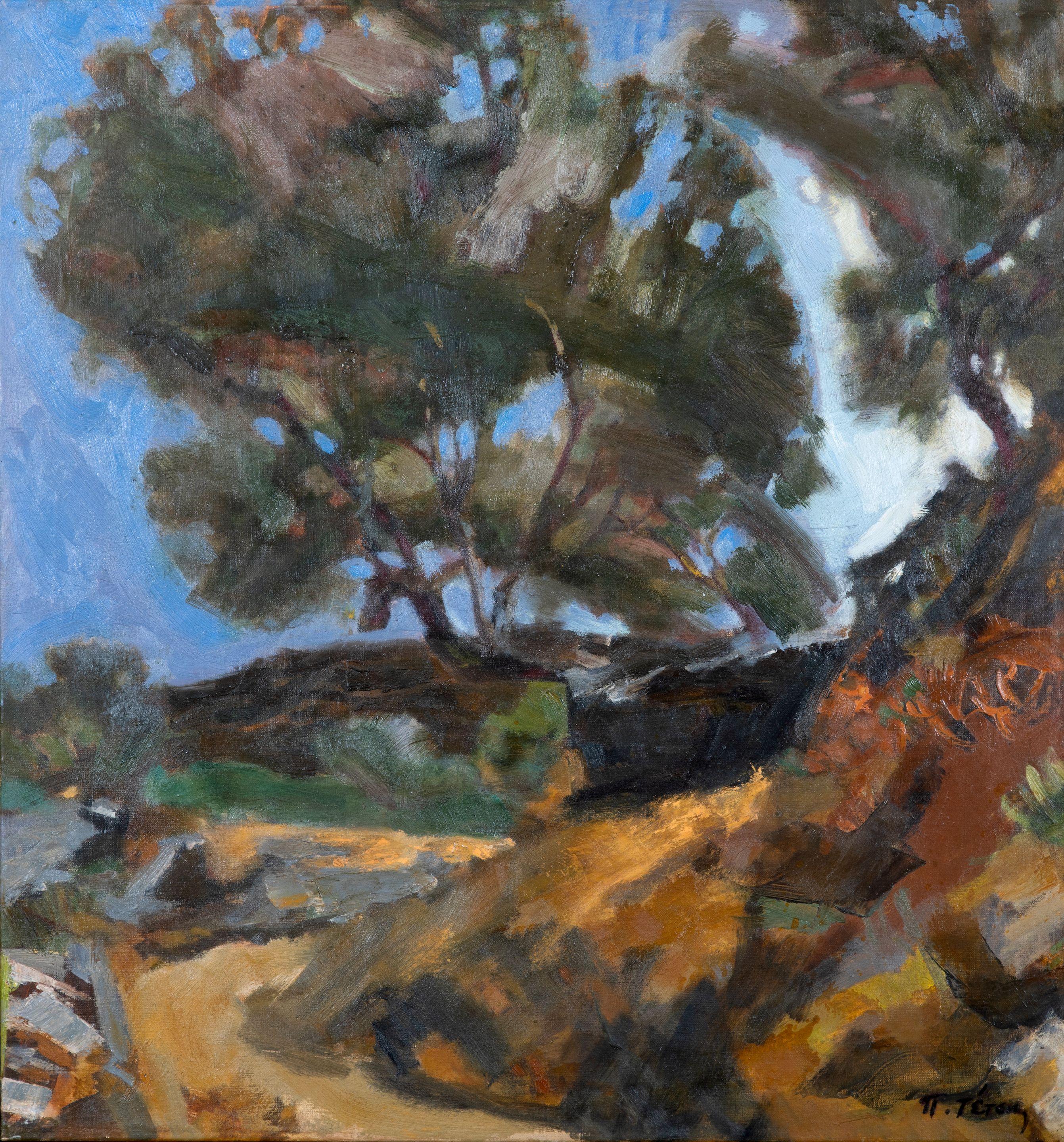 Panagiotis Tetsis - Vue de Sifnos