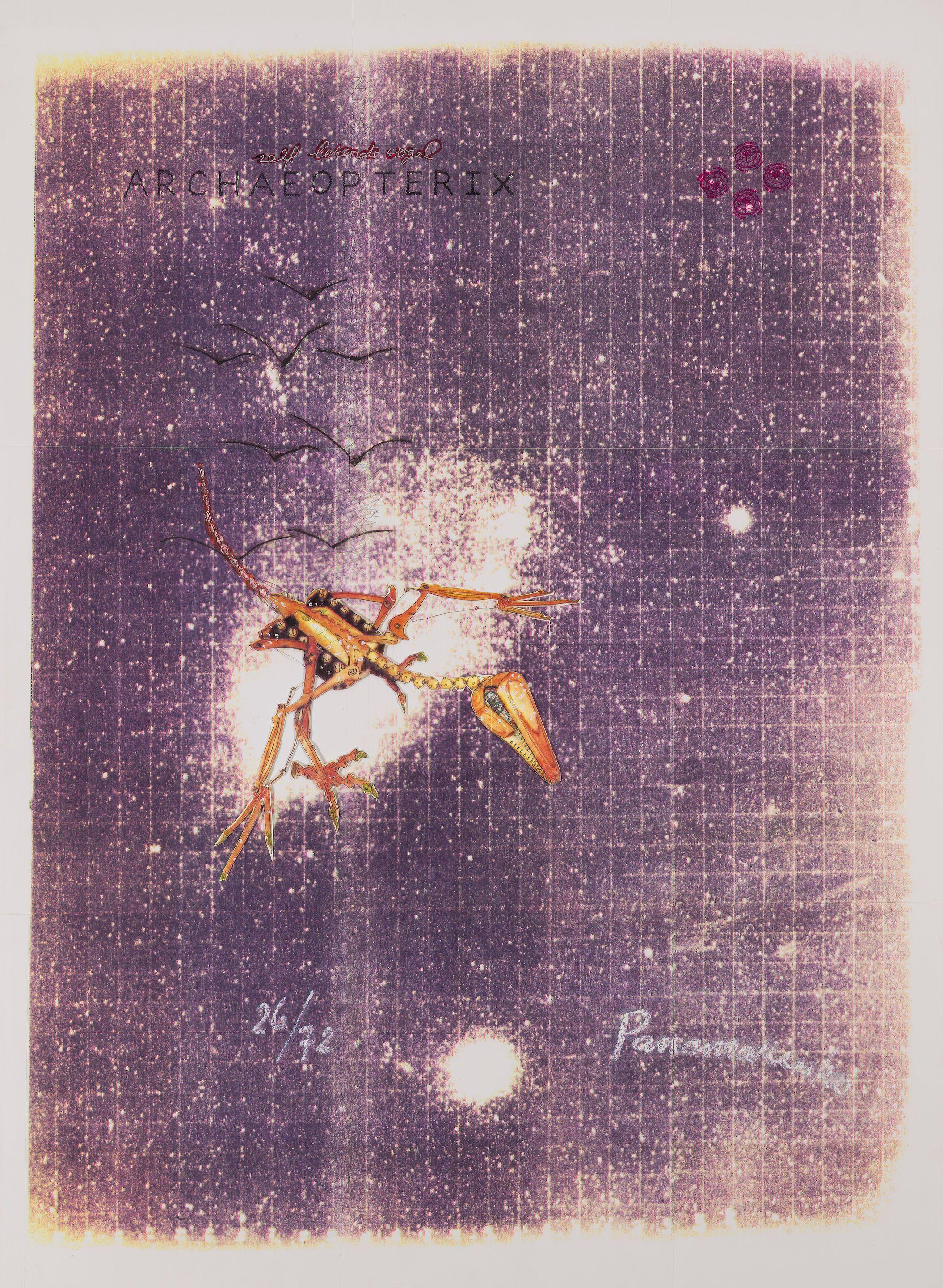 Panamarenko - Archaeopteryx, zelf lesen de vogel.