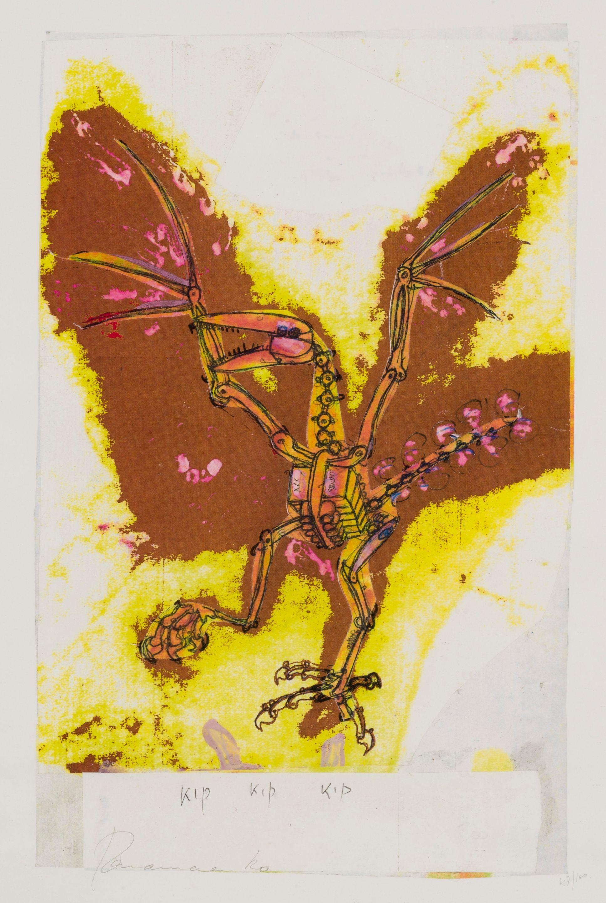 Panamarenko - Suite compléte de 6 impressions offset. Signées et numérotées 47/100