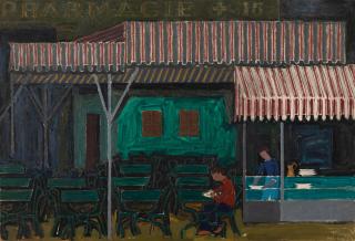 Panayiotis Tetsis - Cafe parisien