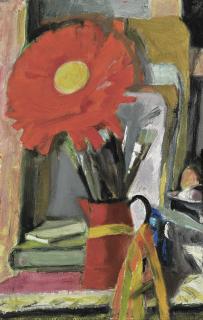 Panayiotis Tetsis - Greek flower In A Vase