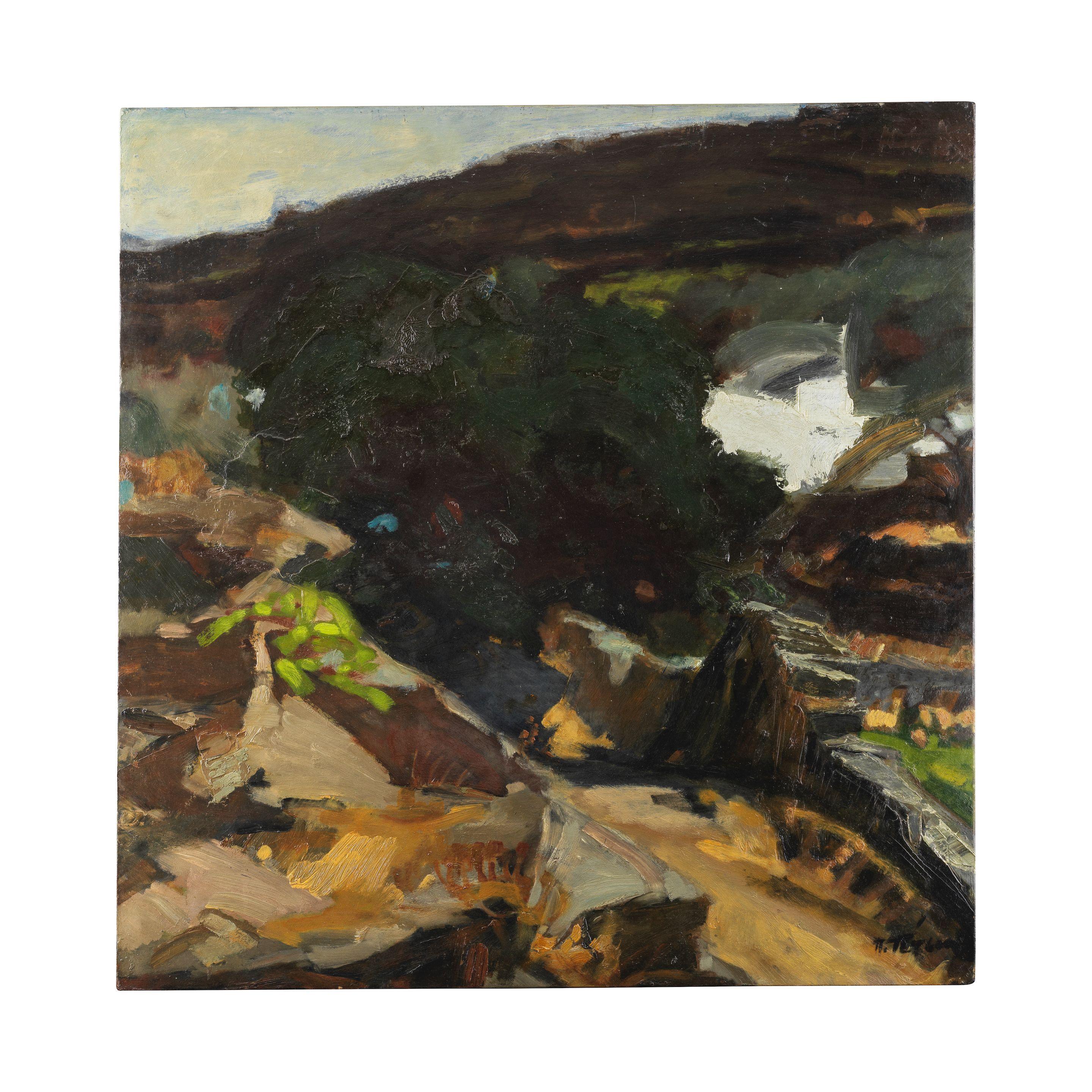 Panayiotis Tetsis - Vue de Sifnos