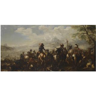 Pandolfo Reschi - A Commander Giving Orders In The Aftermath Of A Battle