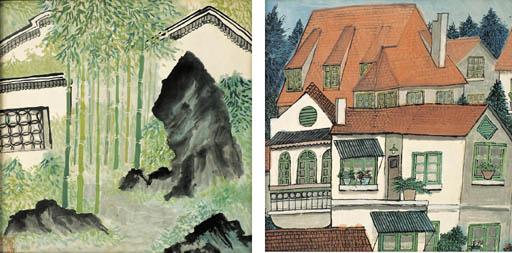 Pang H\'Un Cin - Red Roof and Bamboo Garden