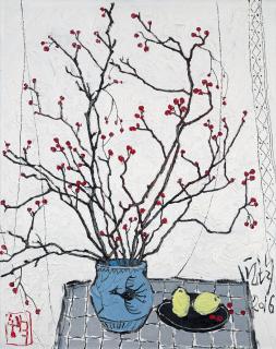 Pang Jiun - Acacia Tree(Painted In 2016)