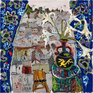 Pang Jiun - Ancient Castle Outside the Window