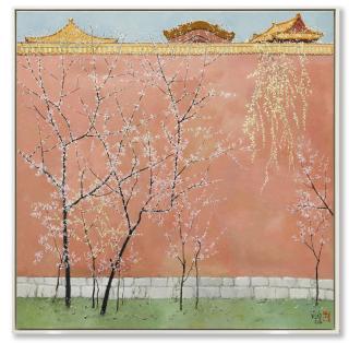 Pang Jiun - Early Spring Rambling The Palace Of The Wall