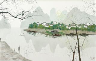 Pang Jiun - Home on the shores of Willow Creek