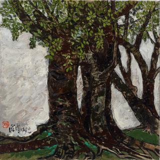 Pang Jiun - Old Tree(Painted In 1992)