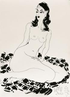 Pang Jiun - Sketch of Nude