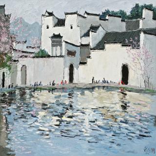 Pang Jiun - Spring Comes To Huizhou Old Town