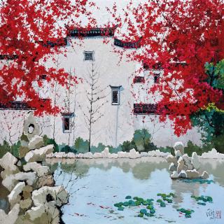 Pang Jiun - The Blossom Heritage(Painted In 2017)