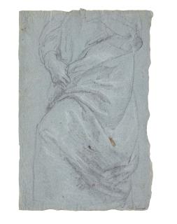 Paolo Caliari - A drapery study