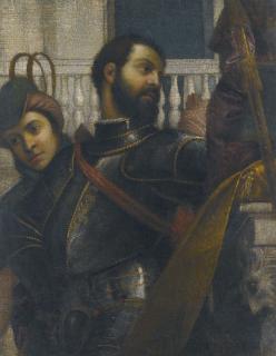 Paolo Caliari - A Knight And His Page