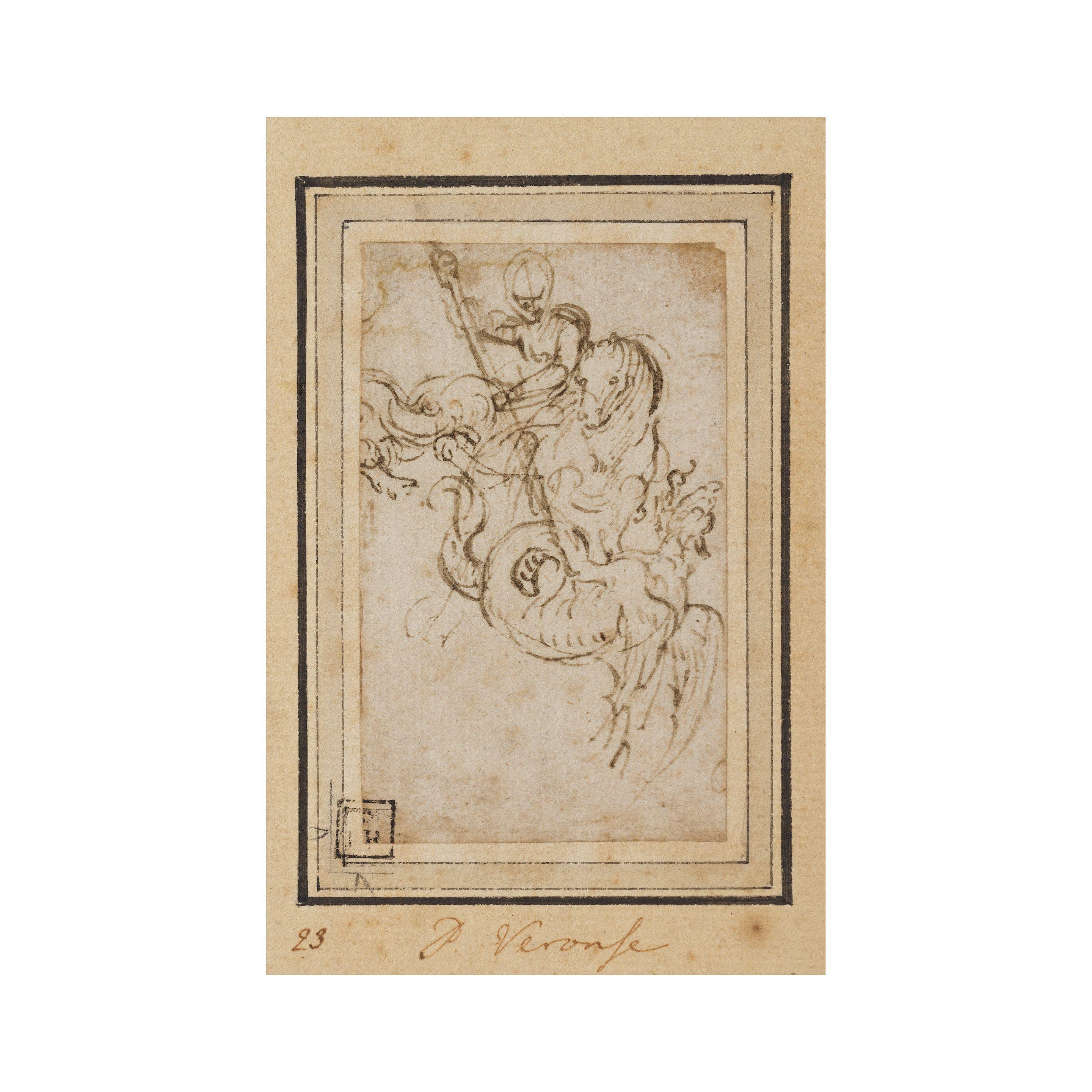 Paolo Caliari - Saint Georges terrassant le dragon