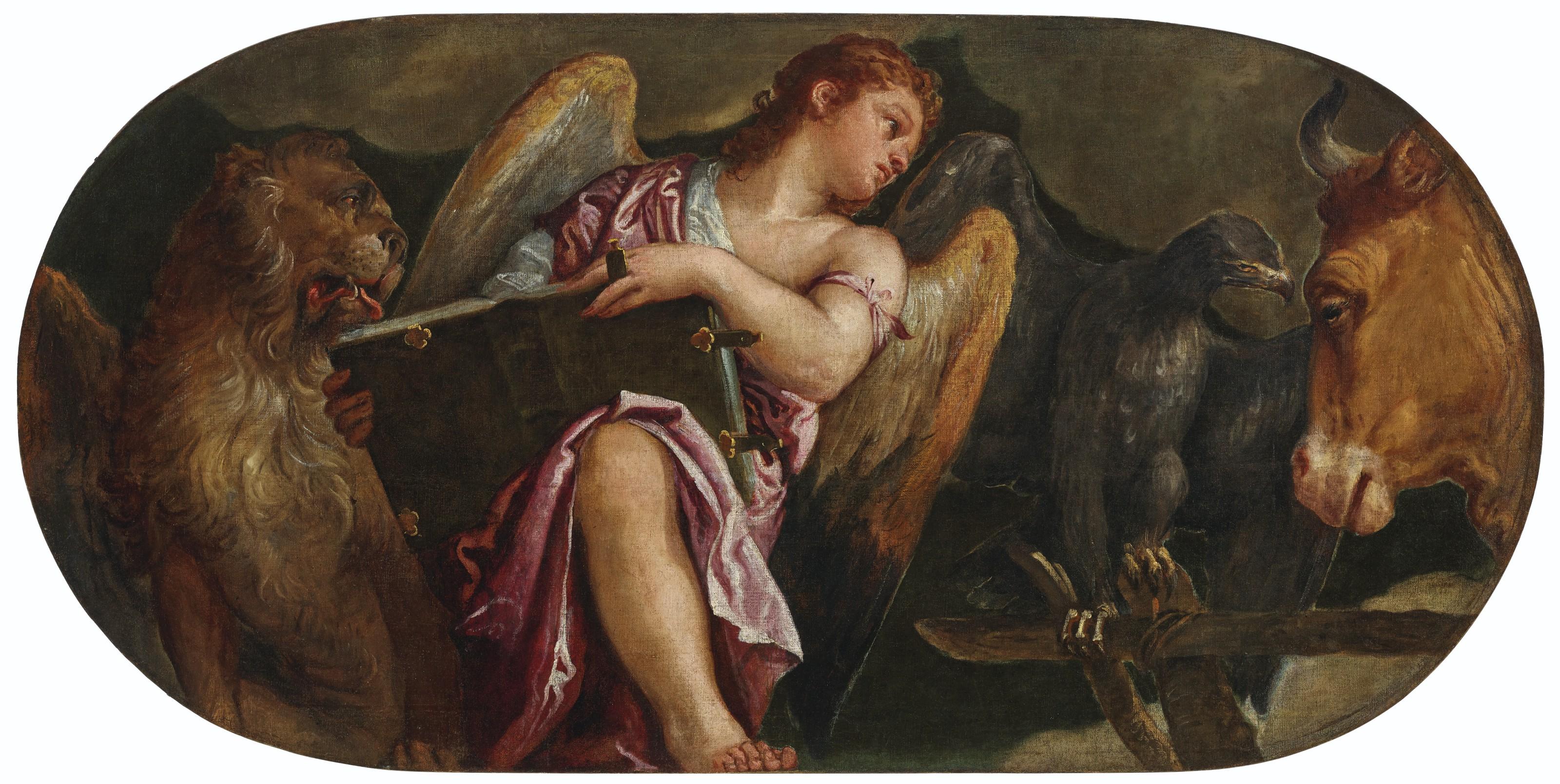 Paolo Caliari - The Symbols Of The Four Evangelists