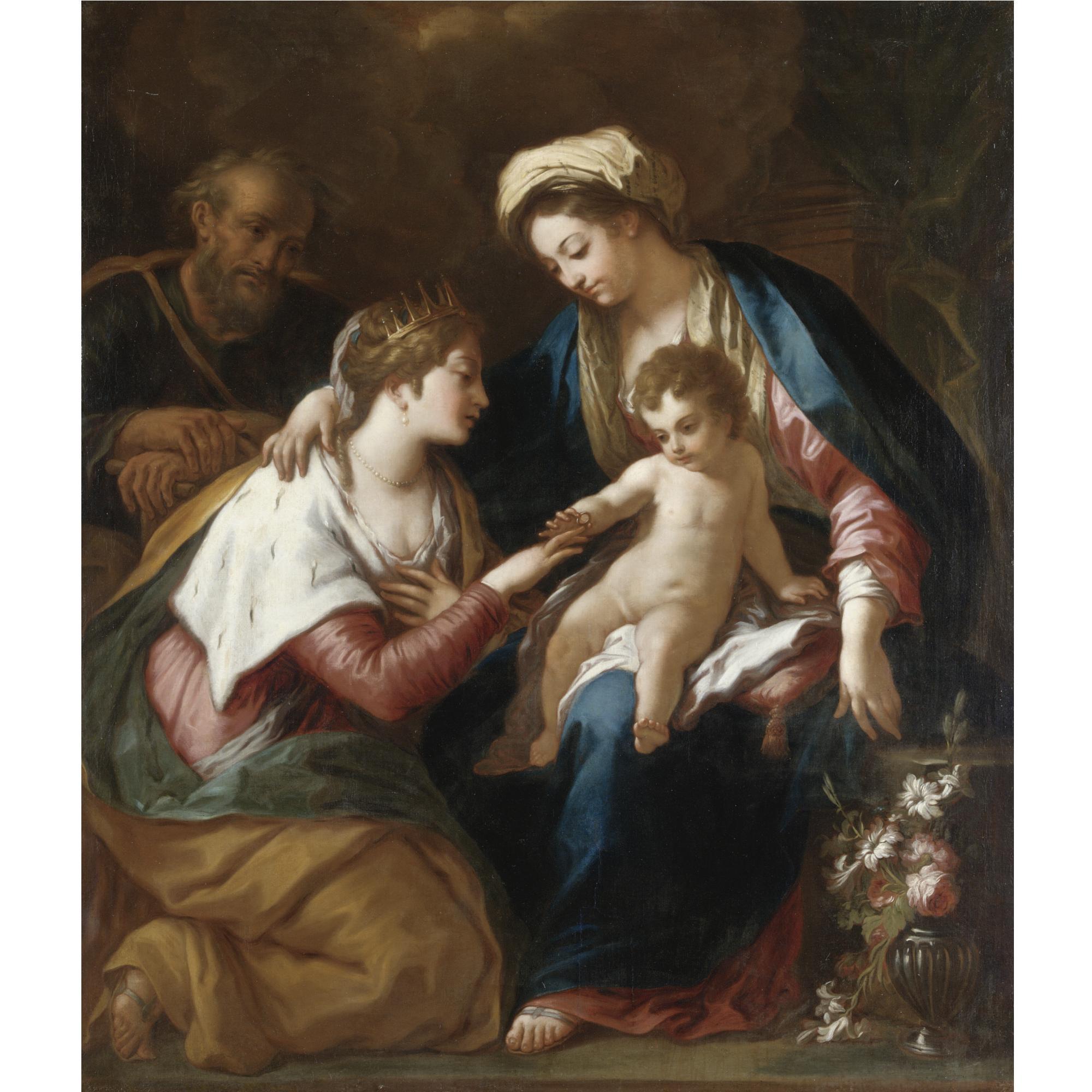 Paolo De Matteis - Nozze Mistiche Di Santa Caterina