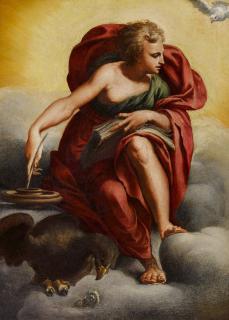 Paolo Farinati - Der Heilige Evangelist Johannes.