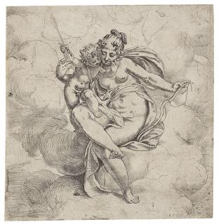 Paolo Farinati - Venus und Amor