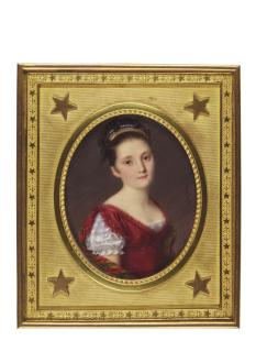 Paolo Ferdinando Quaglia - Portrait Of A Lady, Circa 1810
